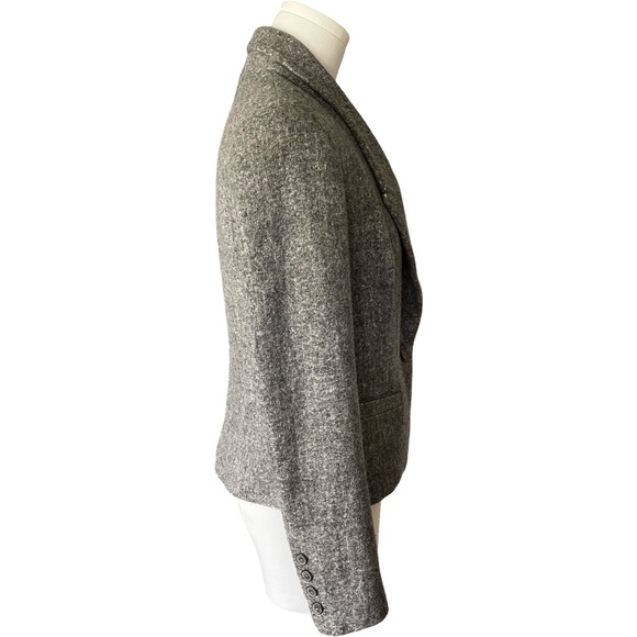 Zara Woman Gray Tweed Blazer Size Small - Picture 6 of 12